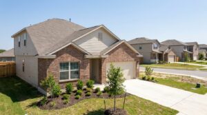 Newly built single-family home in a Converse, TX growth-corridor subdivision