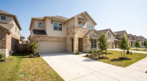 Newly built single-family home in a Selma, TX master-planned community