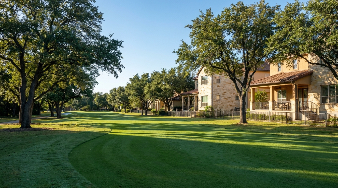 Golf course community homes near the TPC Parkway area of north San Antonio