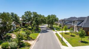 Established Stone Oak, TX homes beside a newer Cibolo, TX subdivision